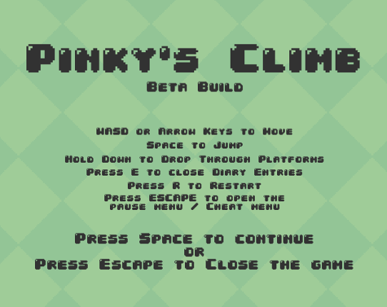 Pinky's Climb Game Cover