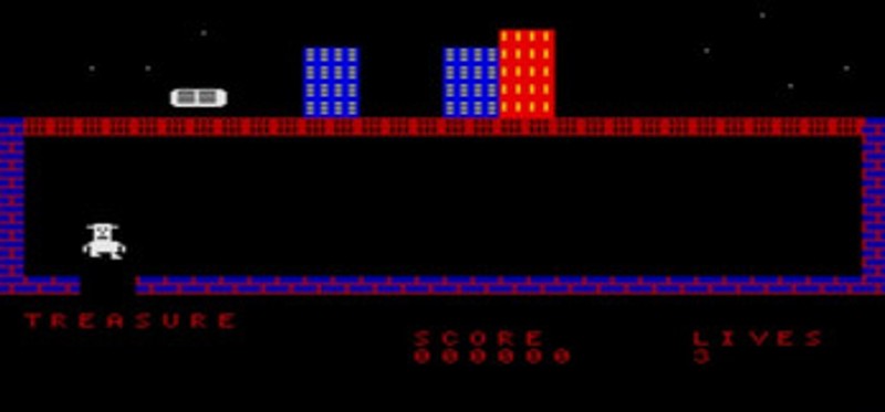 Search for magic staff (ZX Spectrum,Dragon32) screenshot