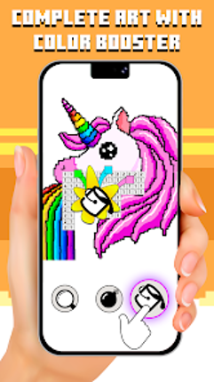 Pixel Paint: Color By Number Image