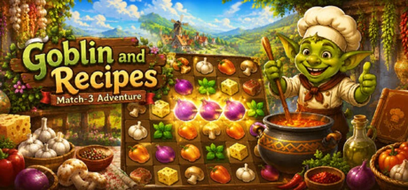 Goblin and Recipes: Match-3 Adventure Image