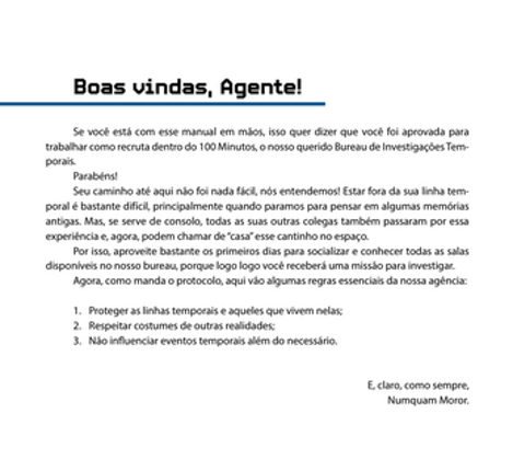 Manual da Agente - Edição de Personagens Image
