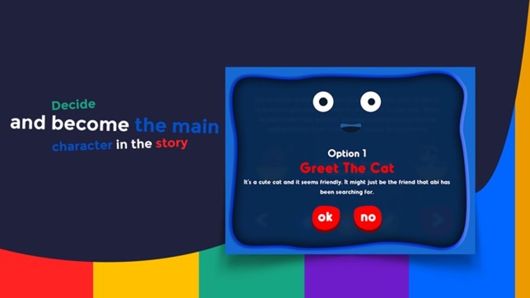 Monster and Cat - Interactive story Play Book game screenshot