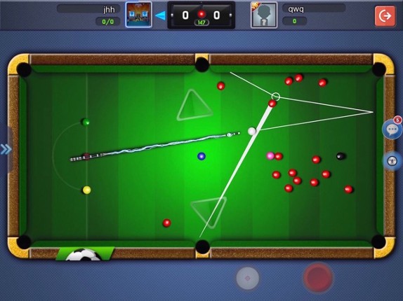 SNOK-World best online multiplayer snooker game! screenshot