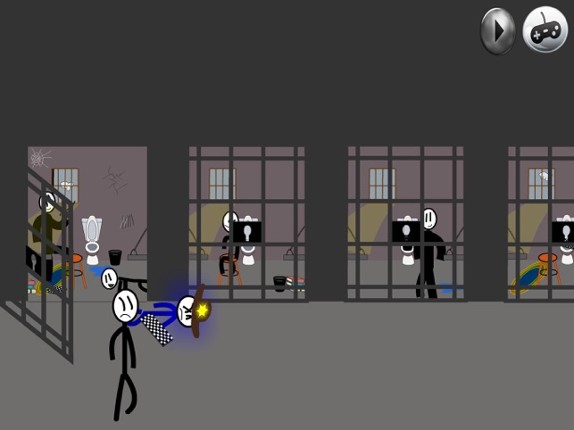 Stickman Prison Fighting screenshot