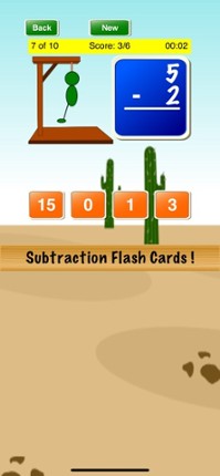 Subtraction Flash Cards ! Image