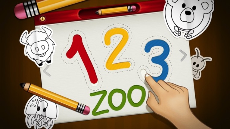 123 Zoo: Writer FREE screenshot