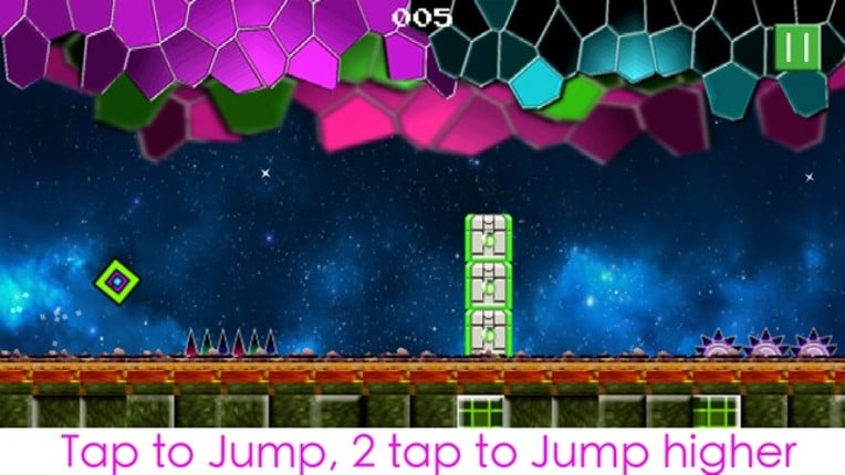 Block Space - Geometry Dash Space Image