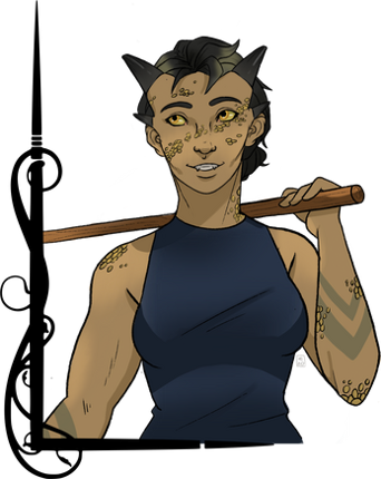 Born of the scale: Drophan [PF1e] Image