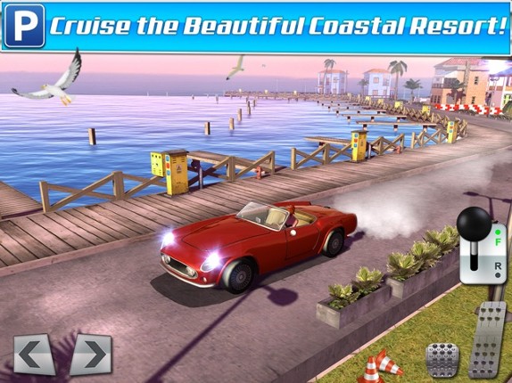 Classic Sports Car Parking Game Real Driving Test Run Racing screenshot