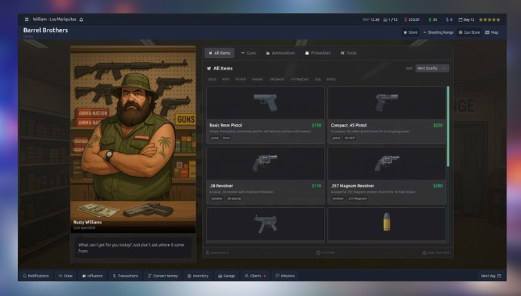 EmpireX - Business, Real Estate and Crime Simulator screenshot