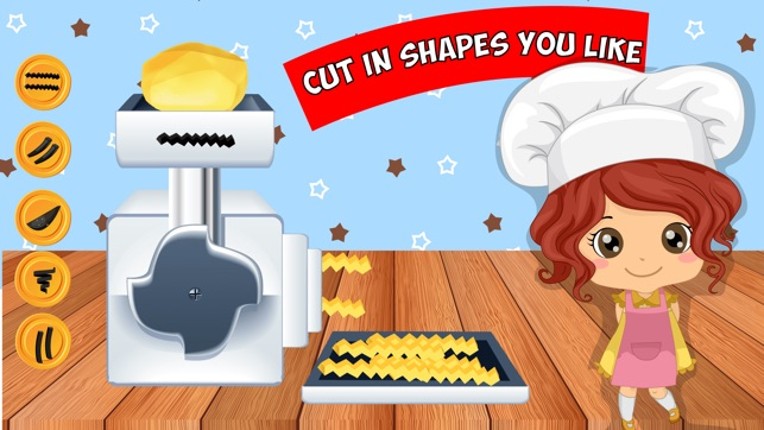French Fries Maker-Cook Eat &amp; Learn for kids screenshot