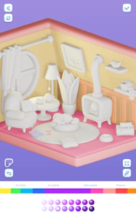 Cozy Home 3D: Rooms Paint Calm Image