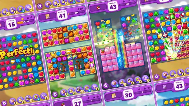 Lollipop: Sweet Taste Match 3 screenshot