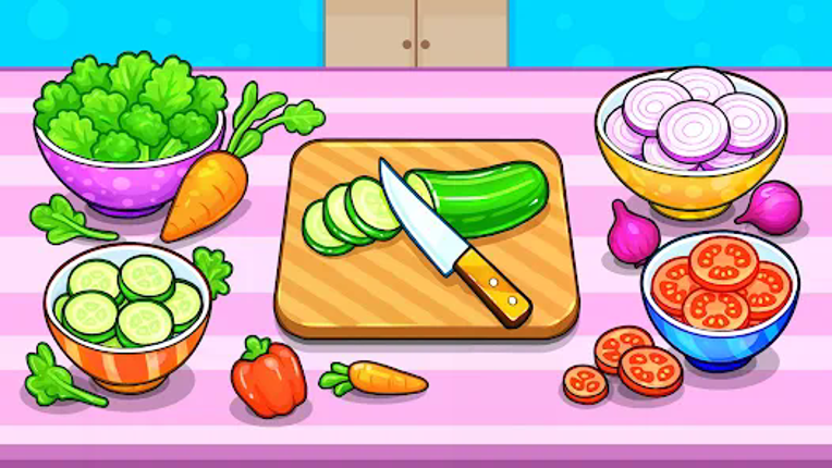 Kitchen Set Cooking Restaurant screenshot