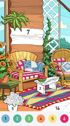 Farm Color - Paint by number screenshot