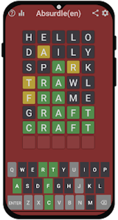 Absurdle screenshot