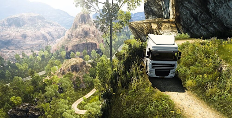 Truck Simulator Games 2025 3D screenshot