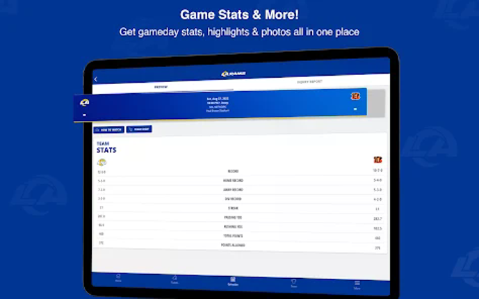 Los Angeles Rams screenshot