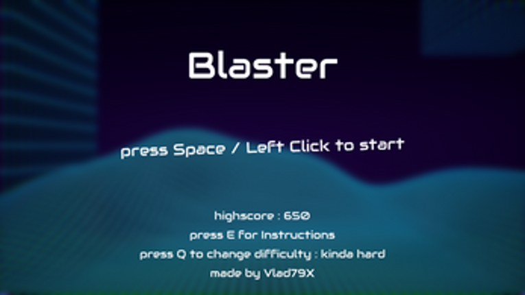 Blaster screenshot