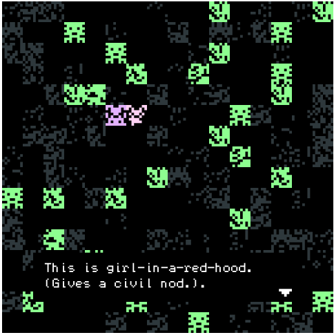 Games like (['grandmother', 'wolf', 'woodcutter', 'girl-in-a-red-hood']) 2019-05-15 20:09:49.541908