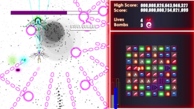 InfiniThanya (Space-Time, Bullet Hell, Puzzle) Image