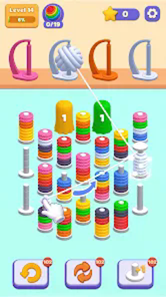 Knit Sorting: Wool Sort Games screenshot