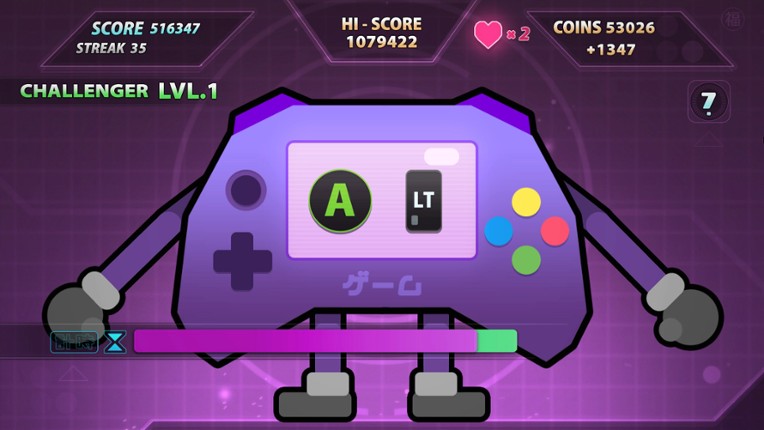 Game-Kun: Input Challenge screenshot