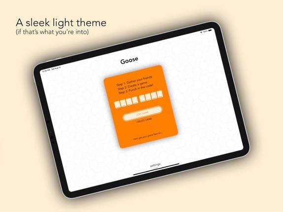 Goose Card Game screenshot