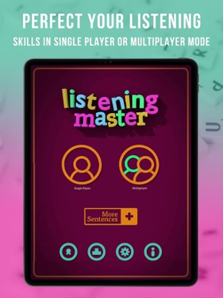 Learn English Listening Master screenshot