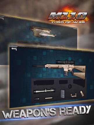 M110 the Sniper Rifle Gun Builder and Shooting Game by ROFLPlay screenshot