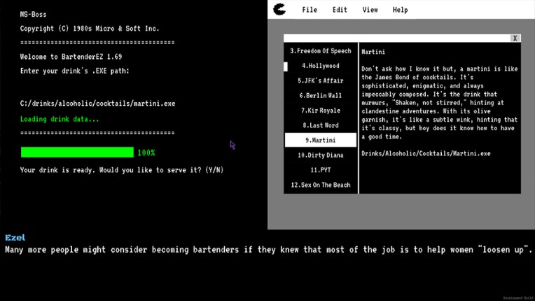 Miami Nights - Bartending in the 80s screenshot