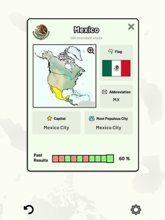 North American Countries Quiz screenshot