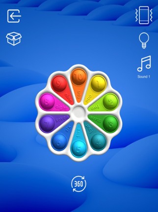 Pop it antistress fidget toy screenshot