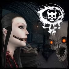 Games like soul eyes demon: skull horror