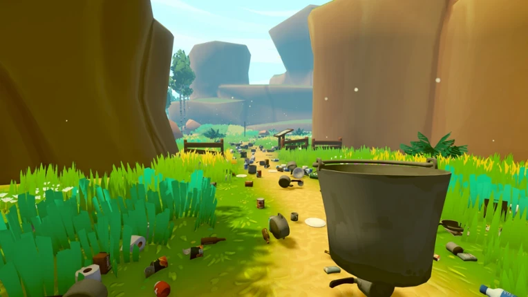A Game About Picking Up Trash Image