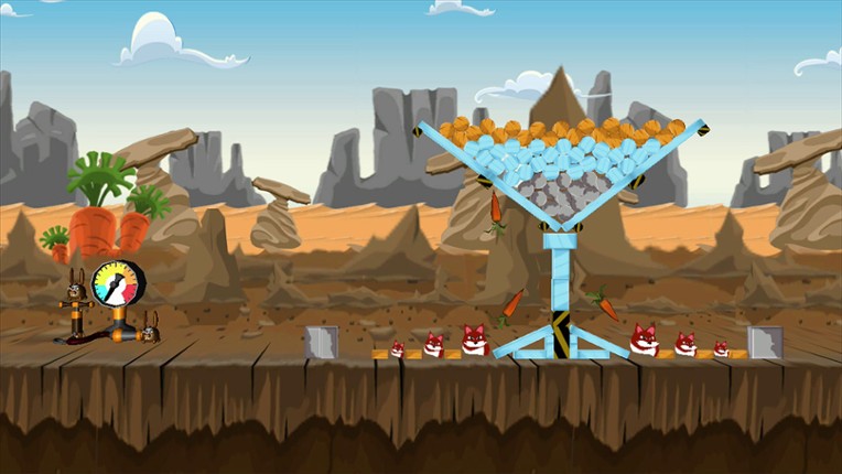Angry Bunnies: Colossal Carrot Crusade screenshot