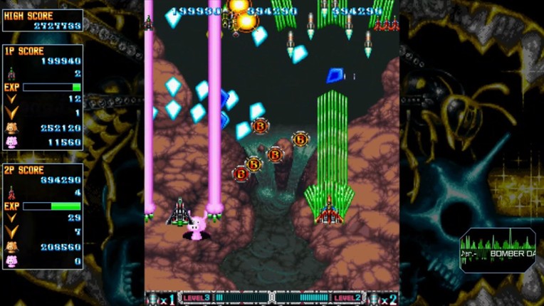 BATSUGUN Saturn Tribute Boosted screenshot