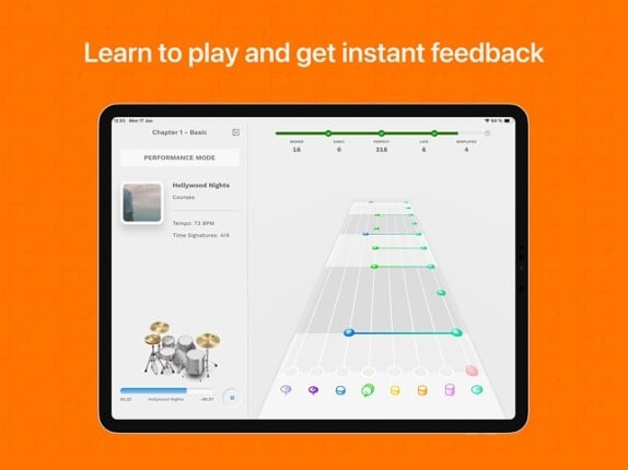 Beatlii: Drum Lessons screenshot