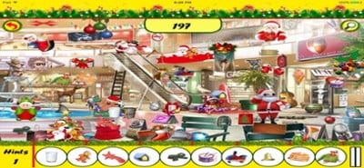 Christmas Party Hidden Objects Image