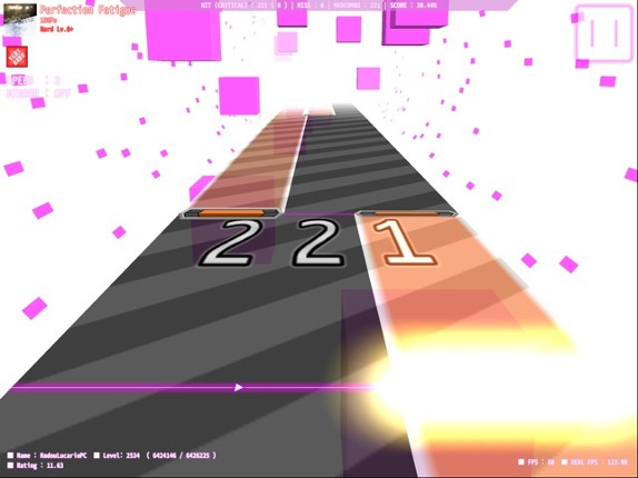 DanceRailRefresh screenshot