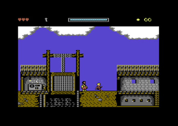 Deathflood: Curse of Oak Island (C64) screenshot