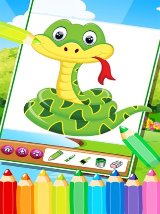 Dinosaur Dragon Coloring Book : Dino Drawing, Animal Paint And Color screenshot