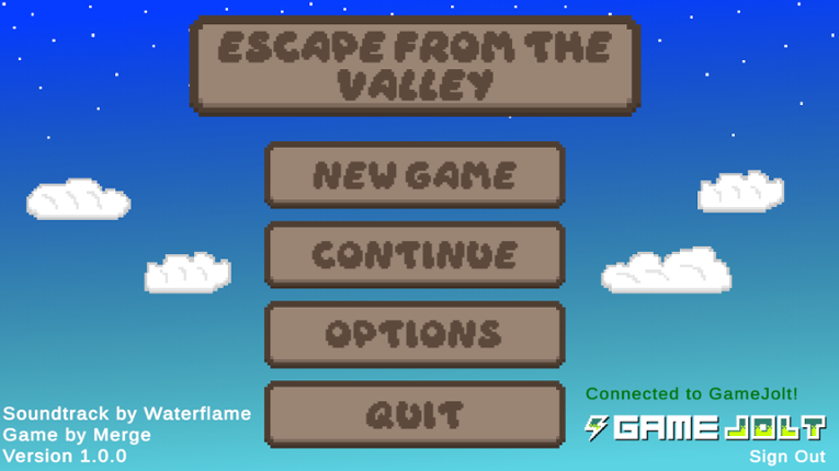 Escape From The Valley Image