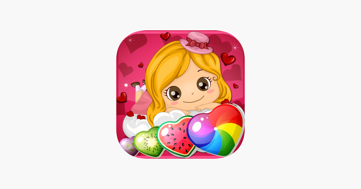 Games like Fruit Heart Sweet Charm Heroes 3 Match Valentine Day
