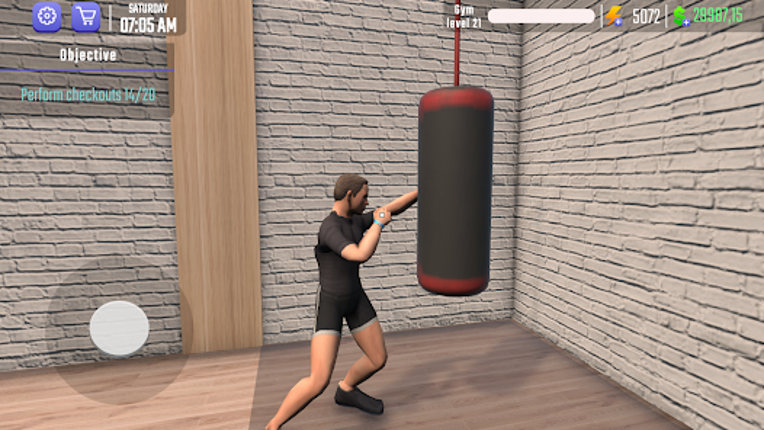 Gym Simulator 3D Fitness Store screenshot