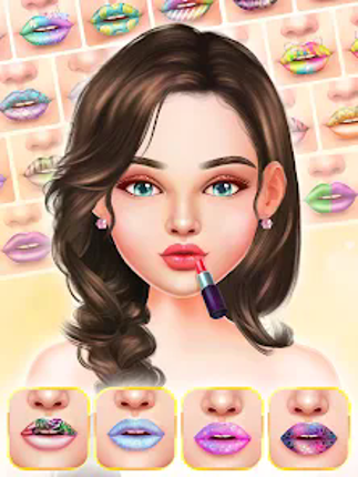 Lip Art DIY Makeover Games screenshot
