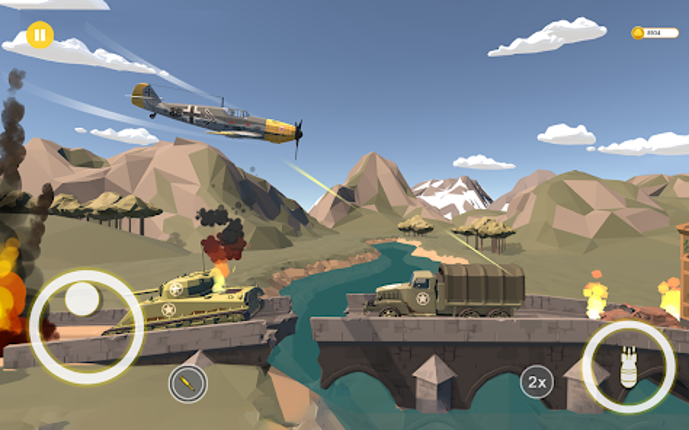 Ace bomber WW2 Warplanes games screenshot