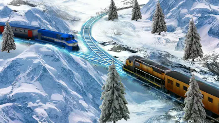 Train Racing Games 3D 2 Player screenshot