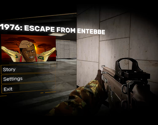 1976: Escape From Entebbe Game Cover
