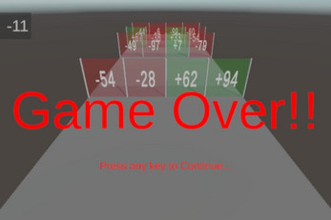 Arithmetic Runner - Game Template Image